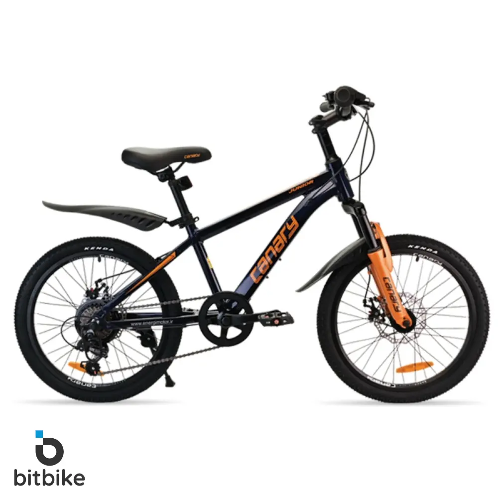 دوچرخه بچگانه قناری سایز 24 مدل جونیور JUNIOR