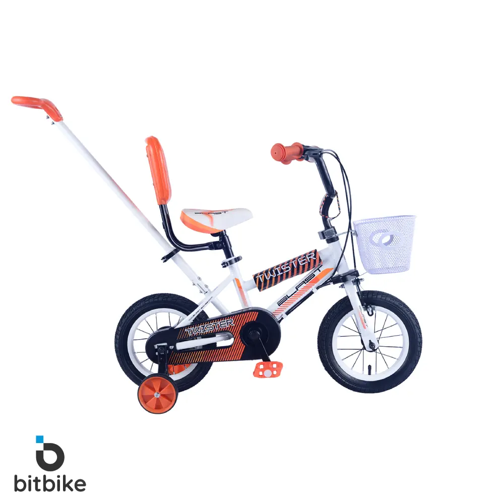 دوچرخه بچگانه عصا دار بلست مدل TWISTERسایز 12
