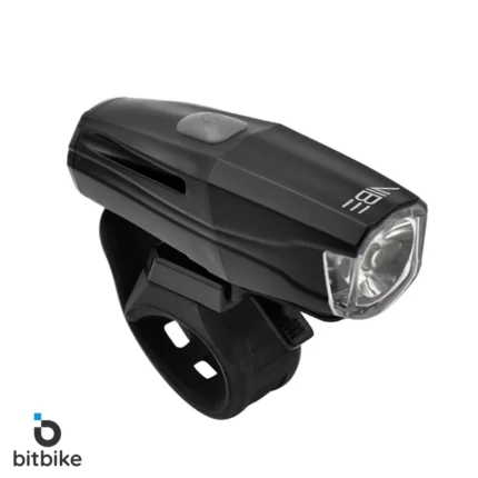 چراغ دوچرخه جلو آلومینیومی ضد باران و شارژی وایب 700 لومن مدل ۰۲۶۰