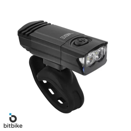 چراغ دوچرخه جلو ضد باران و شارژی وایب 50 لومن مدل ۰۲۸۰